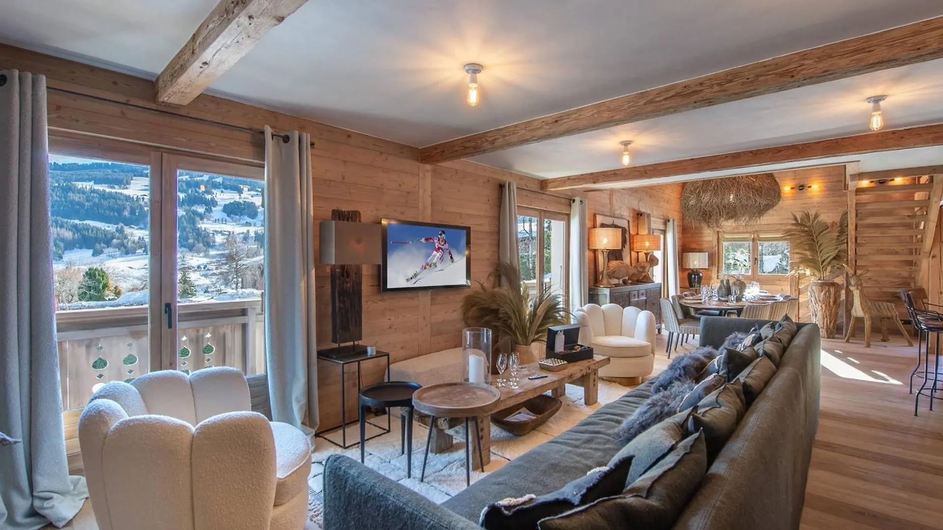 Chalet Chic Renove A Proximite Des Pistes - 5 Chambres Pour 11 Personnes - Fr-1-569-36 Megeve 0*,  France