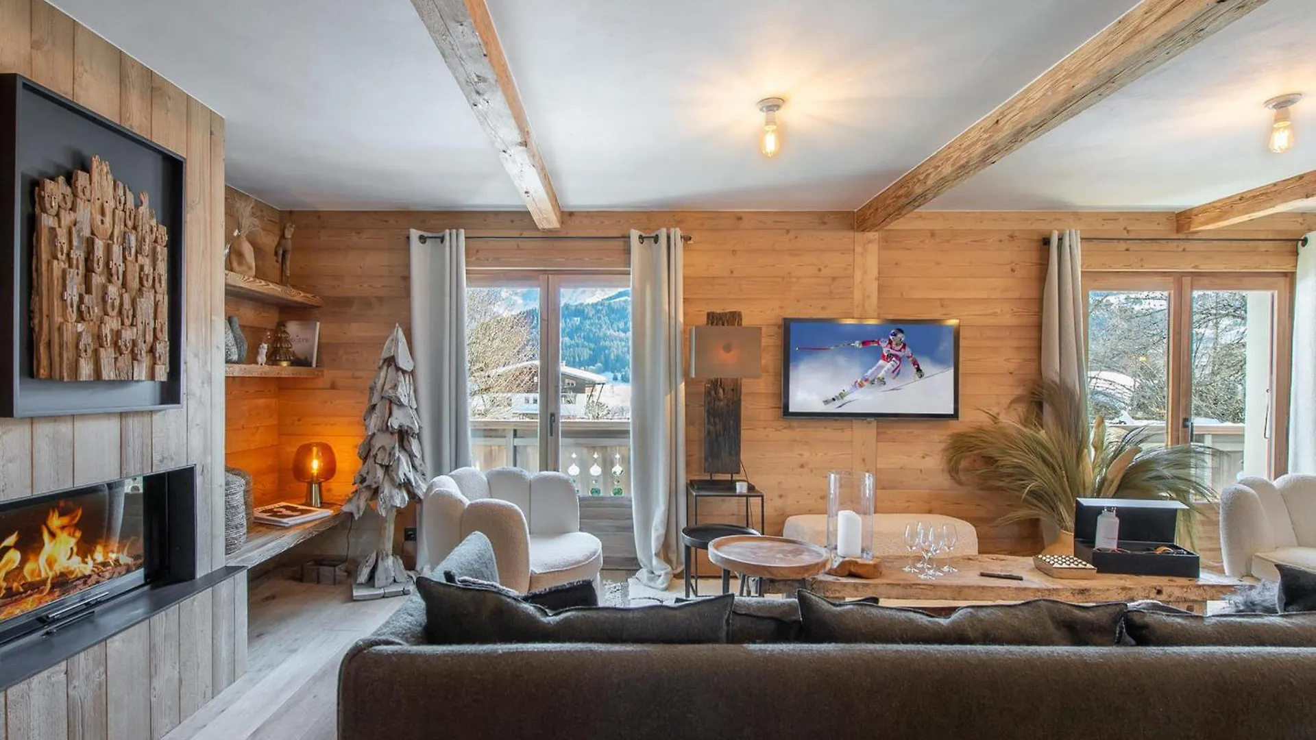 Chalet Chic Renove A Proximite Des Pistes - 5 Chambres Pour 11 Personnes - Fr-1-569-36 Megeve